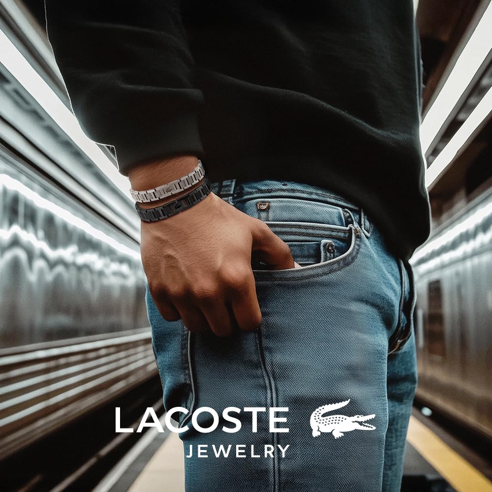 Pulsera de eslabones Lacoste  Acero inoxidable
