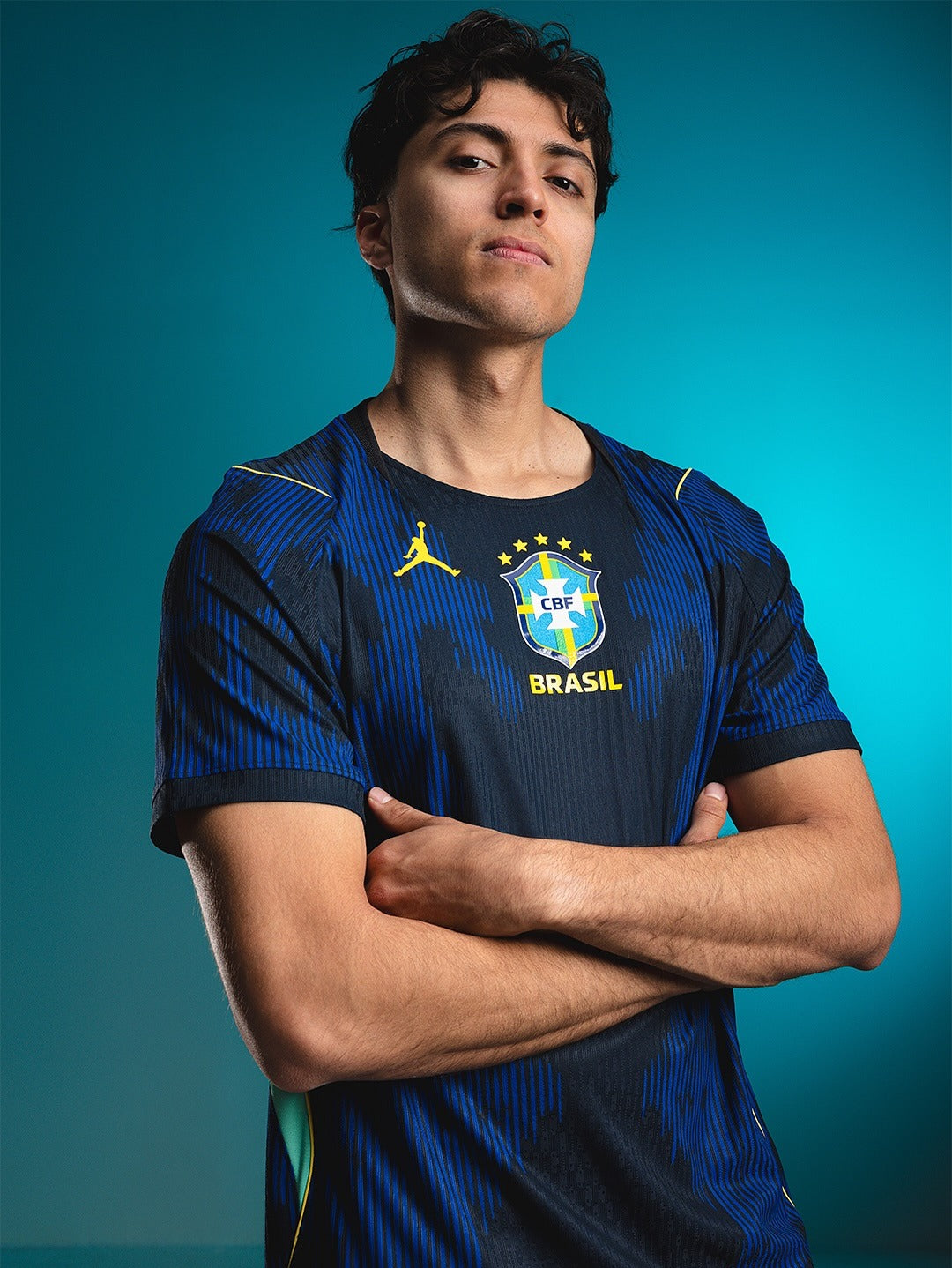 Camiseta Brasil Jordan Mundial 2026